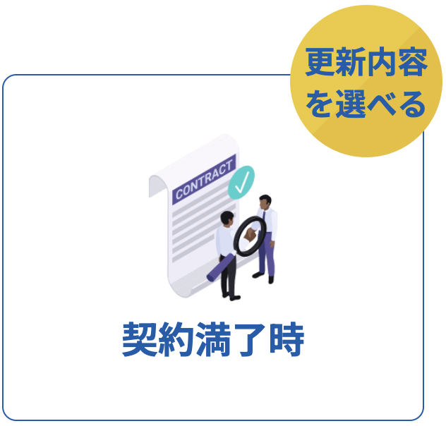 契約満了時：アイコン